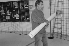 Accrochage de l'exposition photo 2025 - Par Maurice Fordoxel